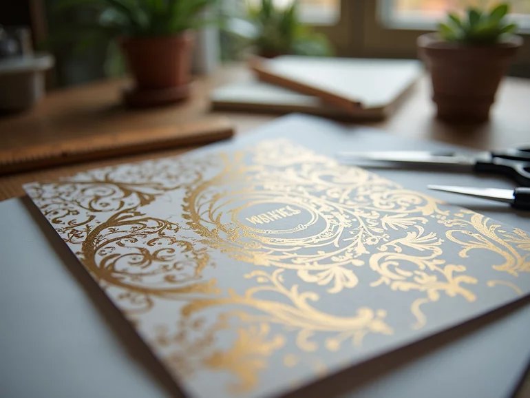 creative ways to incorporate foil stamping in print design