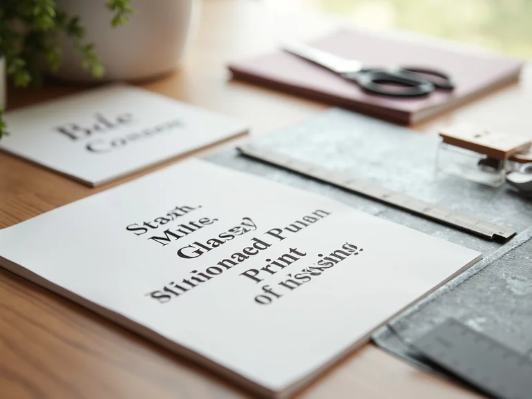 how to use print finishes to enhance marketing materials